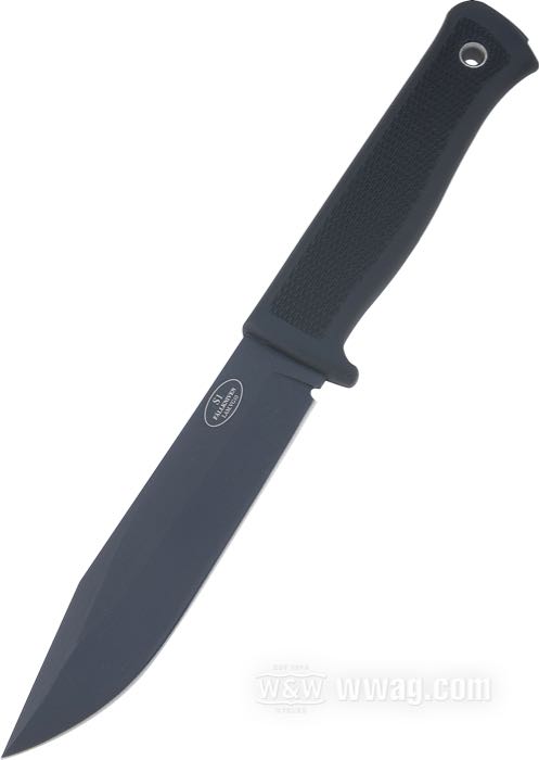 Couteau »S1 Forest« de Fällkniven; acier / TPV (vulcanisat thermoplastique), lame finition en CeraCoat noir mat; poids net: 190 g; lisse; epaisseur de lame: 5 mm; longueur totale: 247 mm; longueur de lame: 130 mm; acier de lame: VG10; trempe de la lame: 59 HRC; avec étui en cuir noir; poids brut: 317 g