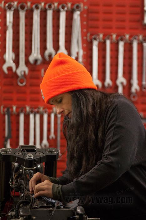Beanie di Carhartt; fibra di acrilico, arancio segnale ; Canada; peso lordo: 80 g