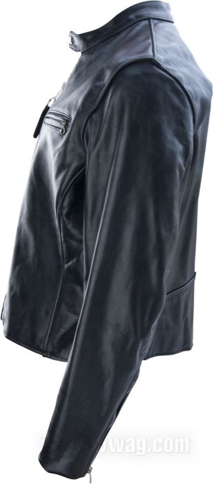 Chaqueta de cuero »Comet« de Vanson Leathers; cuero de vaca, negro; talla caballeros: US 38 → EU 48; EE. UU.; peso bruto: 1.8 kg