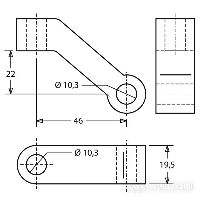 Soporte de faro; apropiado para Springer Softail 1988 (segunda serie) a 1992; para bajar en 2-1/2” (63,5mm); acero, cromado; peso bruto: 180 g