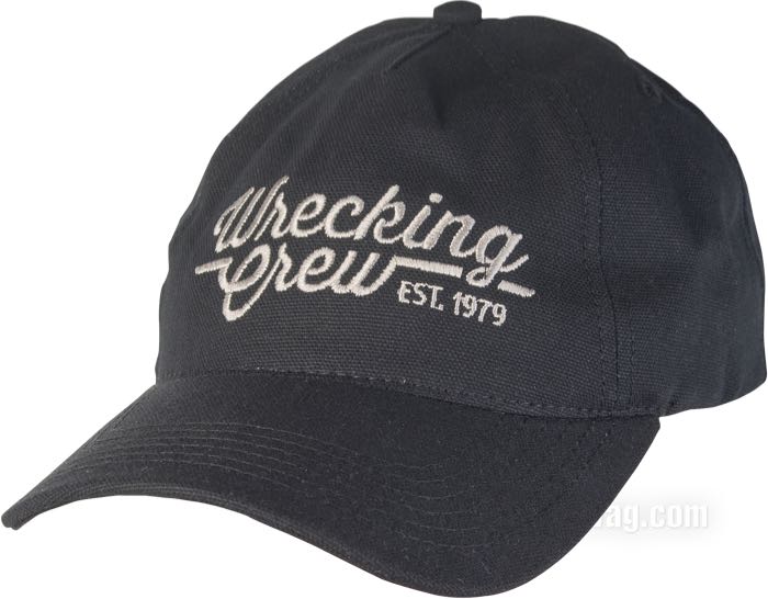 Berretto »Wrecking Crew« di Wrecking Crew; cotone, nero, con logo bianco; U.S.A.; peso lordo: 129 g