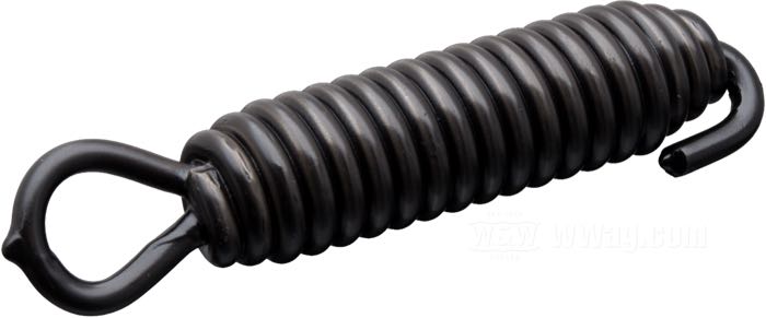 Ressort; pour Embrayage au pied; adaptable à Big Twin 1938-1978, 45”/750 cc 1938-1952; acier, noir; remplace OEM HD 36880-36; poids brut: 97 g