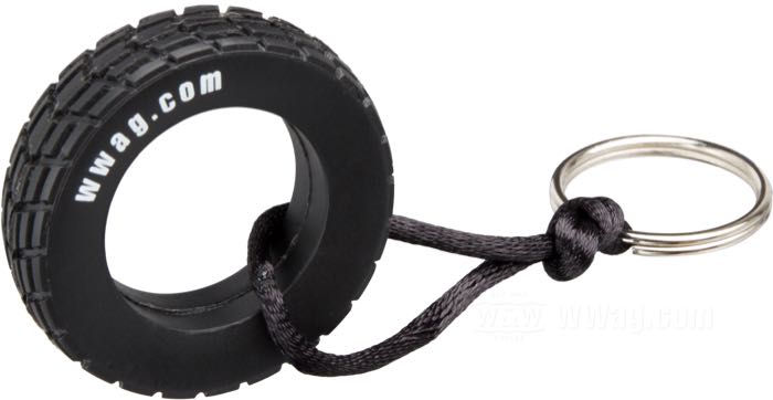 Key fob »Bates Baja« by Bates; rubber; gross weight: 11 g