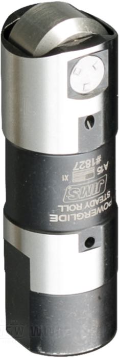 Empujador »Powerglide Steady Roll« de Jims; apropiado para Big Twin 1999→ , Sportster 2000-2020, Buell (salvo 1125); acero; reemplaza OEM HD 18538-99; EE. UU.; peso bruto: 137 g