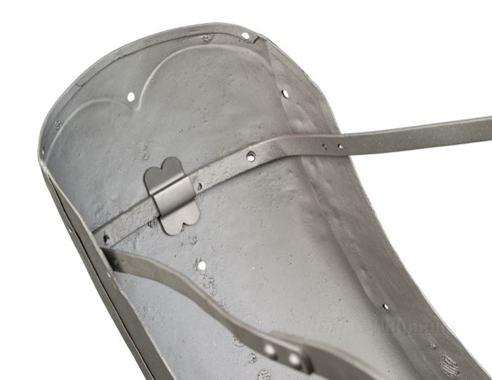Halter »Butterfly« von The Cyclery; für Schutzblechstreben; passend für alle Modelle 1934-1939; Stahlblech, blank; Bruttogewicht: 11 g