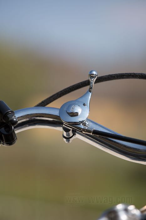 Leva regolazione aria o accensione »AMAL«; acciaio, cromato, con ricezione cavo di 6 mm, single action; per manubri del Ø: 1 ”; Punto installazione: destro; peso lordo: 181 g