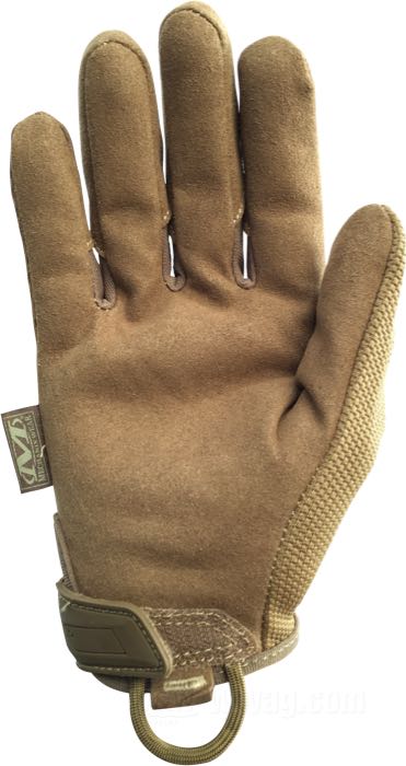 Guanti »Original« di Mechanix Wear; tessuto poliestere / similpelle, marrone coyote; taglia: M; peso lordo: 104 g