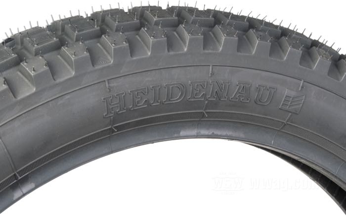 Reifen »K67« von Heidenau; Gummi / Stahl; Montageposition: vorne oder hinten; 3.25-19 54T; Schlauchreifen; zulässige Felgen min-max: 1.85 - 2.50; mit ECE R75 Prüfzeichen, mit DOT Prüfzeichen; Deutschland; Bruttogewicht: 4.54 kg