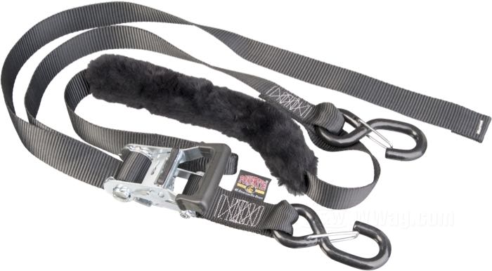 Spanngurt »Fat Strap Trailer« von Powertye; Stahl / Nylon, schwarz; Länge x Breite: 220 cm x 38 mm; USA; Bruttogewicht: 1.17 kg