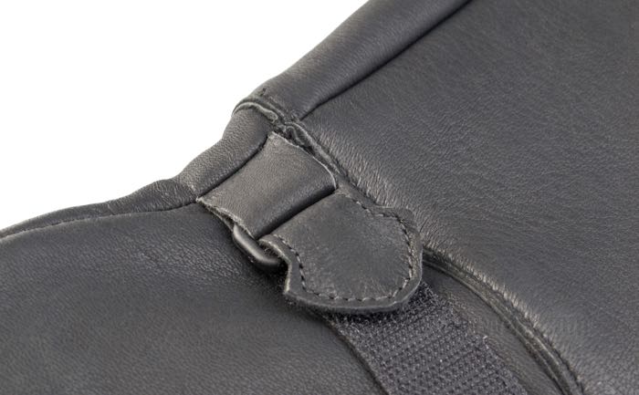 Guanti »Maverick Riders« di Churchill; pelle di cervo / Sympatex/Thinsulate Insulation, nero; taglia: S; U.S.A.; peso lordo: 279 g
