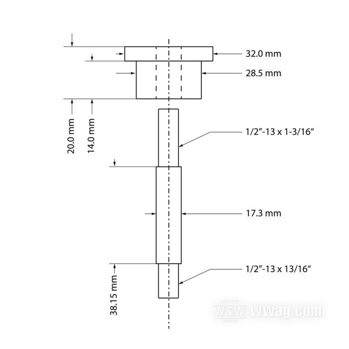 Boccole riser »Deluxe«; atto per modelli 1973→ (ecc. Touring 5 e 6 marce); gomma, cromato; filettatura: 1/2”-13; con rondelle e prigionieri cromati; peso lordo: 360 g