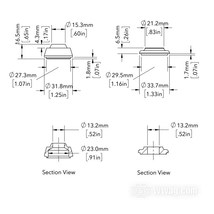 Mounting kit »Custom«; for Risers; fits Big Twins 1949-1972, models K and Sportster 1952-1972; steel, zinc plated; gross weight: 130 g