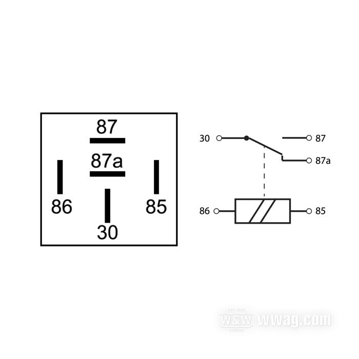 Relé; conmutador; negro; 12 V; 20/30 A; peso bruto: 40 g