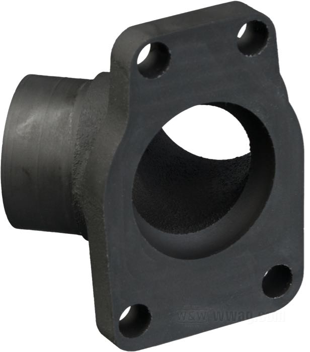 Collettore d'aspirazione »4 viti« di Cannonball; atto per modelli 45cui./750cc 1937-1973; ghisa, parkerizzato; per carburatori Linkert serie M di 4 bulloni; peso lordo: 328 g
