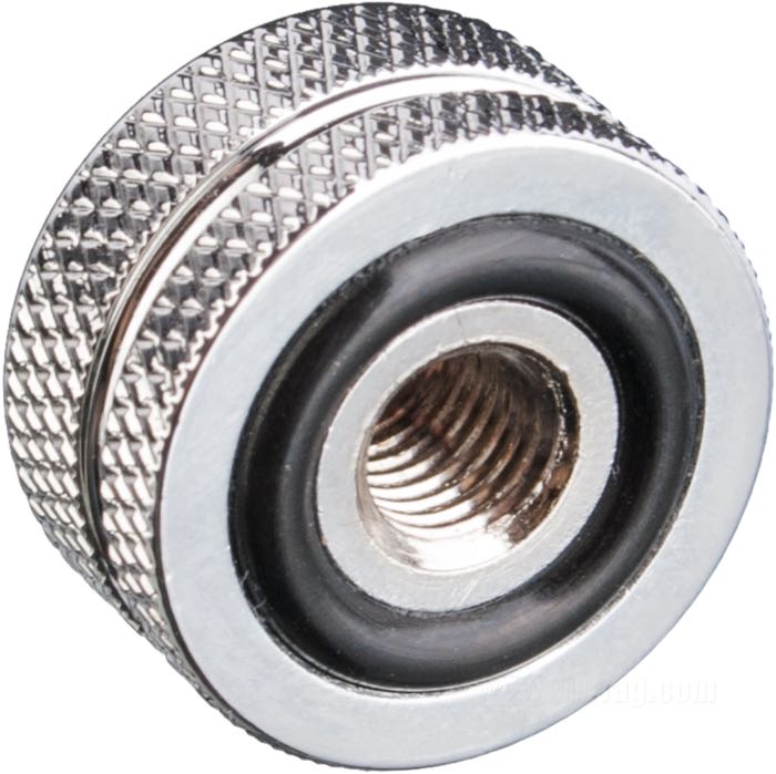 Vis fixation de selle; adaptable à pour modèles 1972→; aluminium, moleté / poli; filetage: 1/4”-20 / 1/4”-28; poids brut: 29 g
