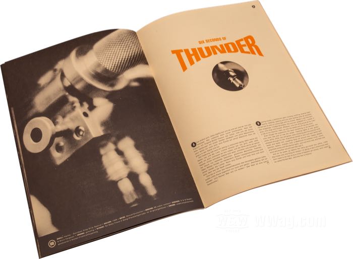Book »Instant Thunder«; paper; width x height: 29.7 x 42 cm; softcover; duplex; 40 pages; English / German; gross weight: 410 g