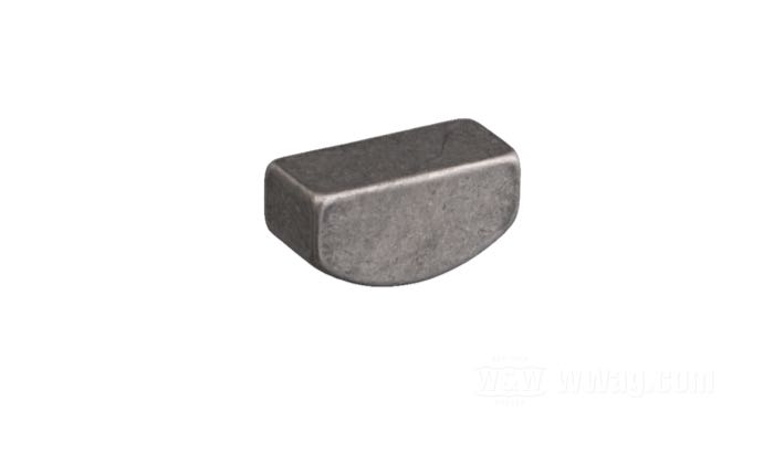 Scheibenfeder; für Getrieberitzel; für 45”/750cc Flathead models 1929-1973, außer K-Modelle; Stahl; L x B x H: 10.8 x 4.8 x 5.4 mm; ersetzt OEM HD 35196-26; Bruttogewicht: 10 g