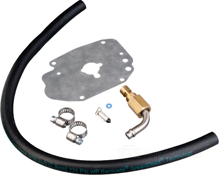 Swivel Fitting Fuel Line Kit S&S Super E and G