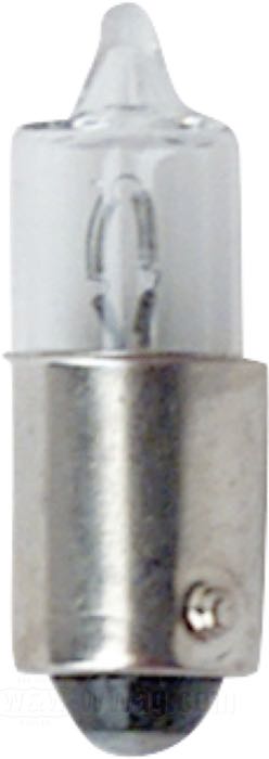 Bulb by Jahn; glass / steel; bulb type: H20W; 12 V; 20 W; socket: BA9s; halogen; gross weight: 2 g