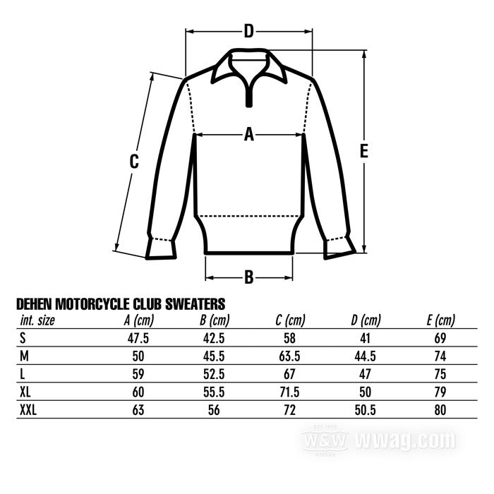 Suéter »Motorcycle Club« de Dehen; género de punto de lana, negro, quarter zip; tamaño: M; EE. UU.; peso bruto: 1.24 kg