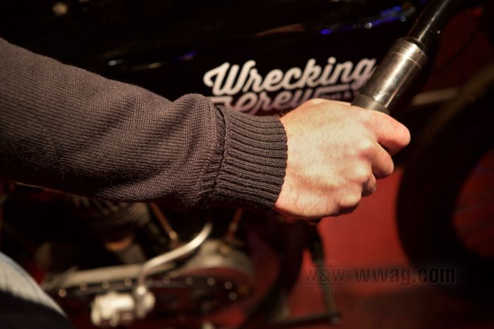 Suéter de Wrecking Crew; género de punto de lana, negro, quarter zip; tamaño: S; EE. UU.; peso bruto: 937 g