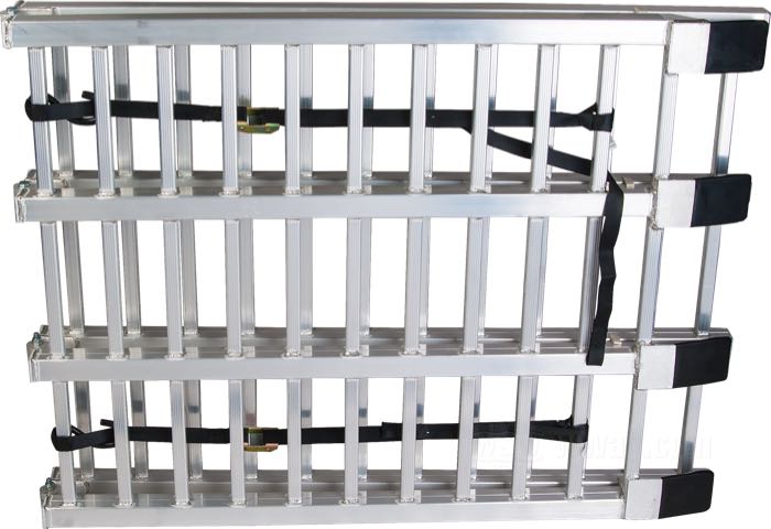 Laderampe »Wide Boy« von New Age Industrial; Aluminium, max. Ladegewicht 680 kg; Länge x Breite: 223 x 84 cm; Nettogewicht: 15 kg; USA; Bruttogewicht: 15.4 kg