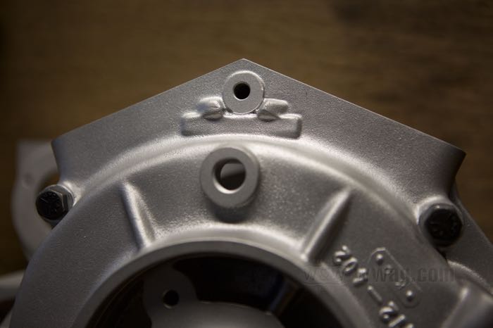 Carter motore di Cannonball; atto per Big Twin Flathead 1937-1948; d.i. delle boccole alberi camme: 17,4 mm; alluminio fuso, come colato; rimpiazza OEM HD 24515-37; Germania; peso lordo: 13.61 kg