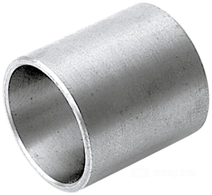 Bushing by Bates; for Handlebar end turn signal; steel, bare; length: 22.2 mm; inner Ø: 18 mm; outer Ø: 20.7 mm; gross weight: 10 g