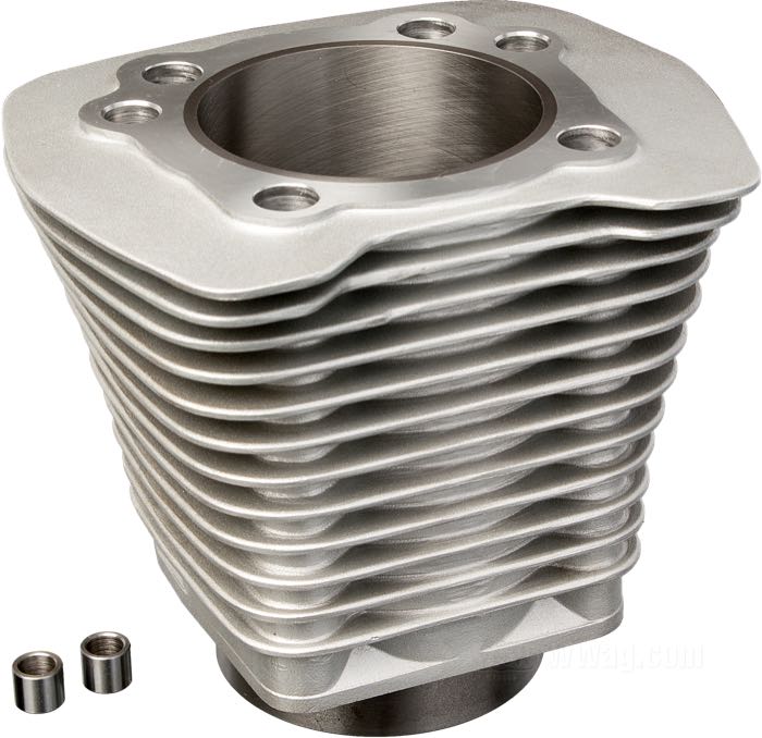 Cylinder; fits Evo Big Twin 1984-1999; front or rear; aluminum, cast finish; nominal bore: 3-1/2 ”; inner Ø: 88.86 mm; replaces OEM HD 16510-83A; gross weight: 3.6 kg