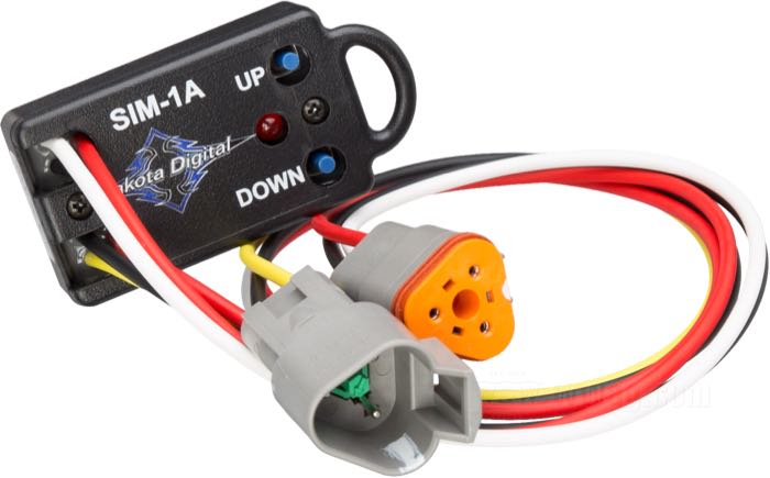 Kalibriermodul von Dakota Digital; für elektronische Tachometer; Anpassung der Geschwindigkeit 25%-400%; 12 V; mit Bedienungsanleitung; Bruttogewicht: 90 g