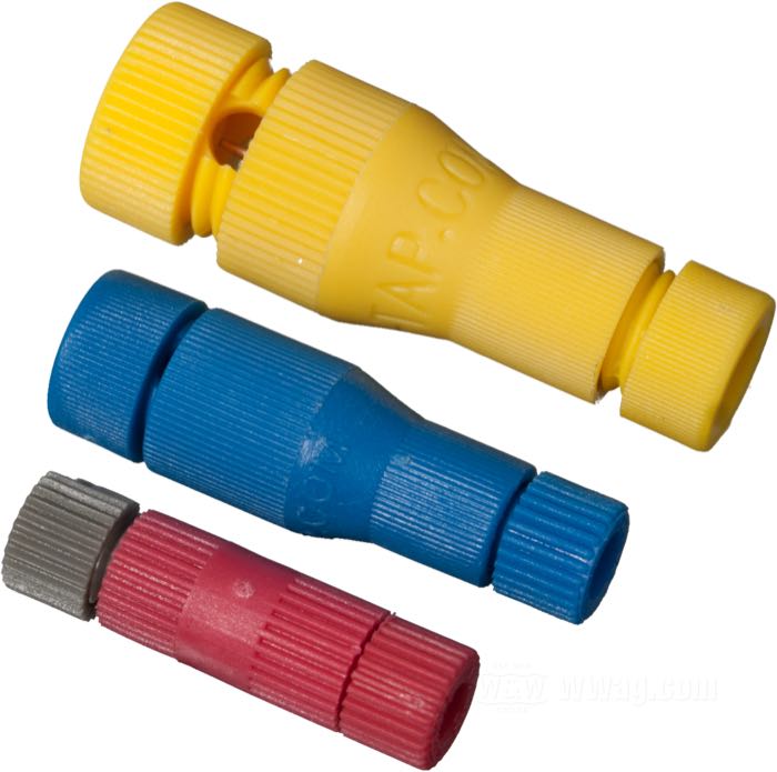 Kabelanschluss »Posi-Tap PL 607« von Posi-Products; für Abzweig; 2 x PL604, 2 x PL605, 2 x PL606; Kunststoff; Querschnitt: 2 x 0.2-1.0 mm²,  2 x 1.0-2.5 mm²,  2 x 2.0-5.0 mm²; Bruttogewicht: 27 g