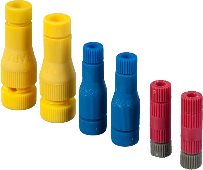 Kabelanschluss »Posi-Tap PL 607« von Posi-Products; für Abzweig; 2 x PL604, 2 x PL605, 2 x PL606; Kunststoff; Querschnitt: 2 x 0.2-1.0 mm²,  2 x 1.0-2.5 mm²,  2 x 2.0-5.0 mm²; Bruttogewicht: 27 g