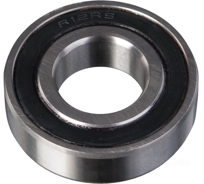 Rodamiento de bolas; para Buje de rueda / Rueda delantera; con freno de tambor Mini de Kustom Tech; acero; clase de tolerancia: ABEC 1; Ø int. x Ø ext.: 3/4 x 1-5/8”, grosor: 7/16”; peso bruto: 62 g