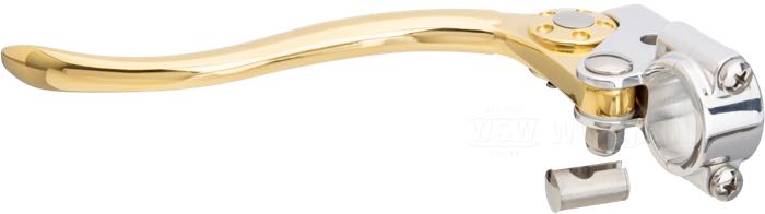 Comando frizione a mano »Deluxe« di Kustom Tech; per cavo; per manubri del Ø: 1 ”; filettatura: M10 x 1.0; Italia