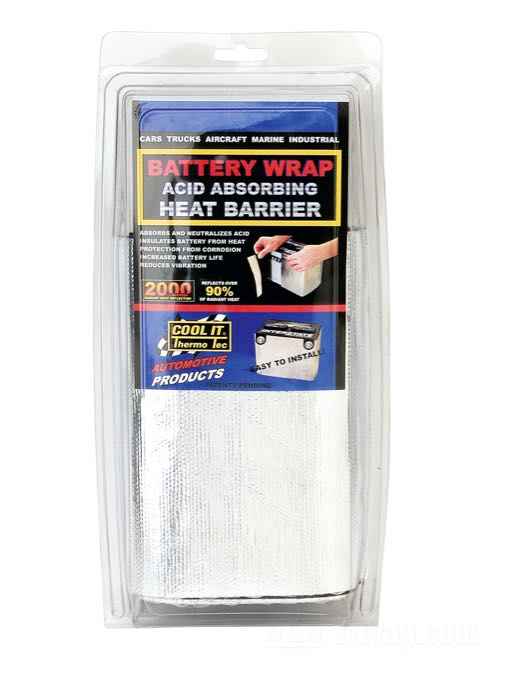 Estera absorbedora de Thermo-Tec Cool It; para Batería; fieltro / aluminio; peso bruto: 500 g