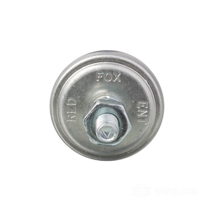 Catadioptre »Prism Cut« de Red Fox; verre / acier / aluminium, ambre; longueur: 17 mm; Ø 25 mm; filetage: #10-24; avec écrous héxagonal et papillon; USA; poids brut: 12 g