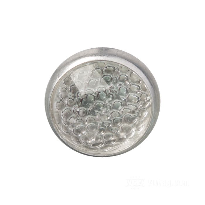 Reflector »Prism Cut« by Red Fox; glass / steel / aluminum, clear; length: 17 mm; Ø 25 mm; thread: #10-24; with hex and wing nut; USA; gross weight: 12 g