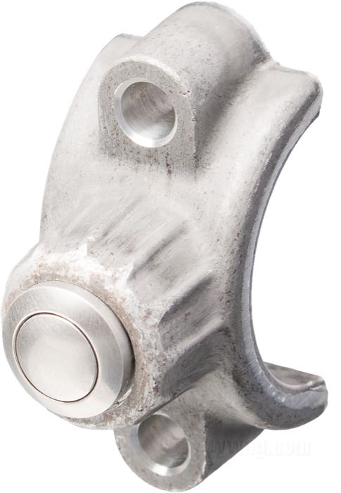 Morsetto pulsanti di Kustom Tech; per Comandi manubrio Deluxe/Classic; alluminio fuso, naturale; con a 2 cavetti; Italia; peso lordo: 59 g