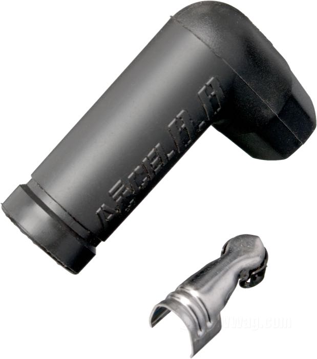 W&W Cycles Accel Spark Plug Terminals and Boots for HarleyDavidson