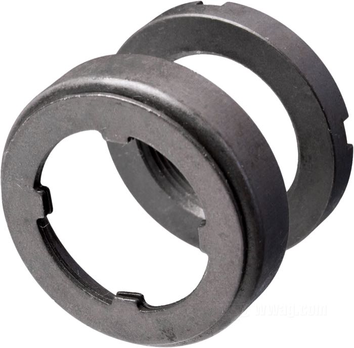 Tuerca de ajuste de Colony; para resortes de embrague; apropiado para Big Twin 1936-1940; acero, parkerizado; reemplaza OEM HD 2548-36 y 2471-36; EE. UU.; peso bruto: 62 g