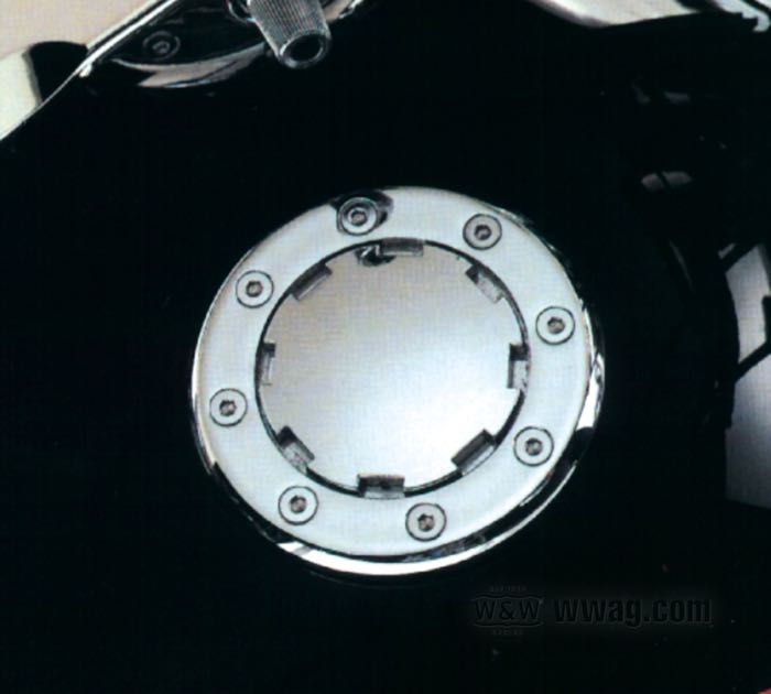 W&W Cycles - Gas cap »Fat Bob Style« by Kuryakyn