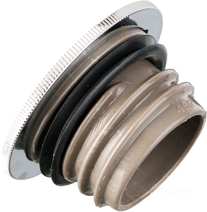 Bouchon de réservoir »Low Profile«; adaptable à FL(H), FX 1983-1984; Sportster 1983-2020 (sauf modèles pour l'Asie 2017-2020); Softail 1984-2017 (sauf modèles FXFB); FXRL, FXRS 1987→; Dyna 1992→; FLHR 1994-2017; filetage à droite; aluminium, chromé; Ø 67 mm; avec aération; poids brut: 107 g