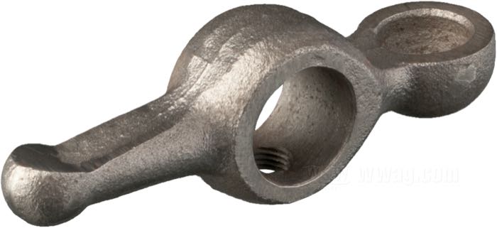 Rocker arm by The Cyclery; fits JDH late 1928/all IOE 1929; intake; steel; thread: 5/16”-32; replaces OEM HD 105-29; gross weight: 80 g