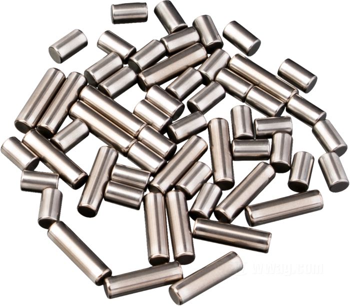Bearing roller set; for Connecting rods; fits Big Twin 1940-1972; steel, length 0.329” / 0.662”; Ø 0.1875”; Over-/Undersize: +0.000 ”; tolerance class: RBEC 1; replaces OEM HD 9101, and 9171; gross weight: 85 g