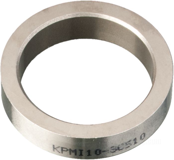 Valve seat by Kibblewhite Precision Machining; fits intake and exhaust: Panhead 1948-1965, intake: Evolution Big Twin, Evo Sportster (exc. 883 models), Twin Cam; sintered metal; ID x OD: 39.67 x 50.98 mm, 11.43 mm thick; USA; gross weight: 65 g