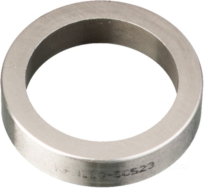 Valve seat by Kibblewhite Precision Machining; fits exhaust: Shovelhead; sintered metal; ID x OD: 39.67 x 52.32 mm, 11.43 mm thick; USA; gross weight: 74 g
