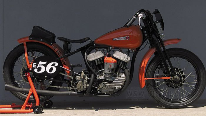 Parafango posteriore »WR«; atto per modelli 45cui/750cc 1937-1952; acciaio, naturale; peso lordo: 2.44 kg