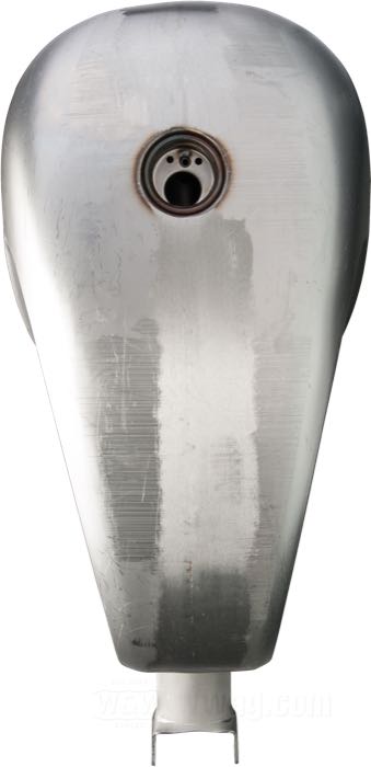 Serbatoio di benzina »Marlin«; atto per Sportster 2004-2006; acciaio; volume: 12.2 l; tappo necessario: 1 x ventilato / screw-in 1.75” 4 TPI; rubinetto necessario: M22 x 1; rubinetto necessario: M22 x 1; peso lordo: 6.06 kg