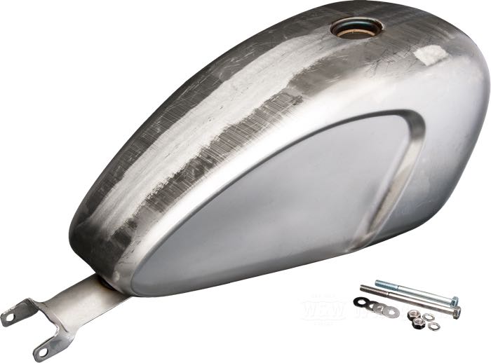 Benzintank »Marlin«; passend für Sportster 2007-2020; Stahl; Volumen: 12.2 l; erforderliche(r) Tankdeckel: 1 x entlüftet / Schraubgewinde 4 TPI; erforderlicher Benzinhahn: keiner - mit Öffnung für Benzinpumpe; erforderlicher Benzinhahn: keiner - mit Öffnung für Benzinpumpe; Bruttogewicht: 5.9 kg