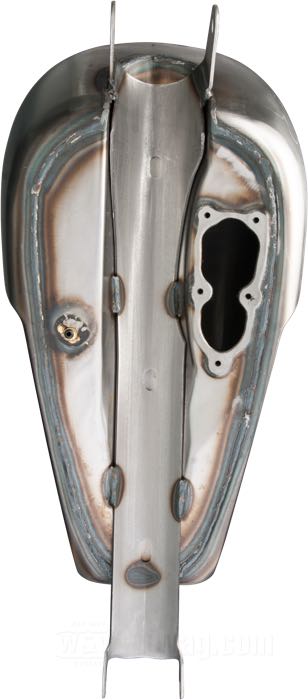 Benzintank »Marlin«; passend für Sportster 2007-2020; Stahl; Volumen: 12.2 l; erforderliche(r) Tankdeckel: 1 x entlüftet / Schraubgewinde 4 TPI; erforderlicher Benzinhahn: keiner - mit Öffnung für Benzinpumpe; erforderlicher Benzinhahn: keiner - mit Öffnung für Benzinpumpe; Bruttogewicht: 5.9 kg